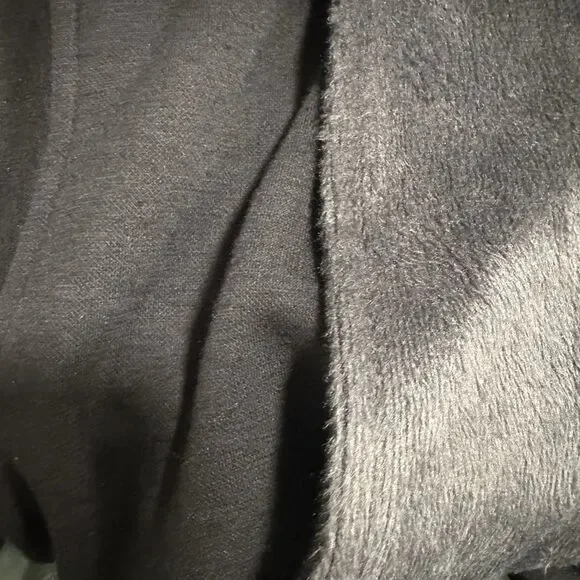 NEW UGG Men's Robinson Robe Black Heather Grey Lined Size M/L - Picture 8 of 9